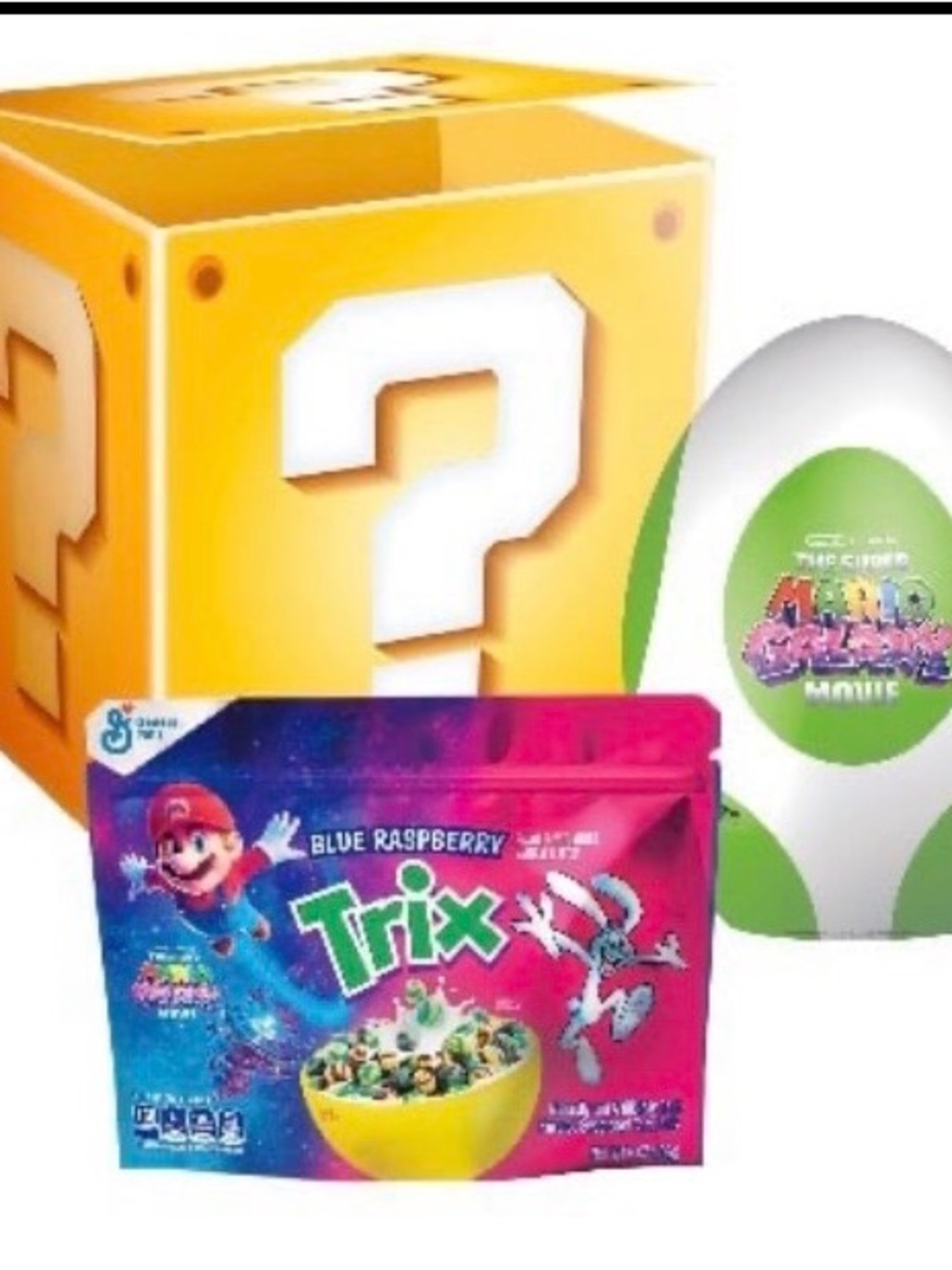 YOSHI EGG CEREAL SURPRISE SUPER MARIO LIMITED EDITION BOX SHIPS ASAP TRENDING